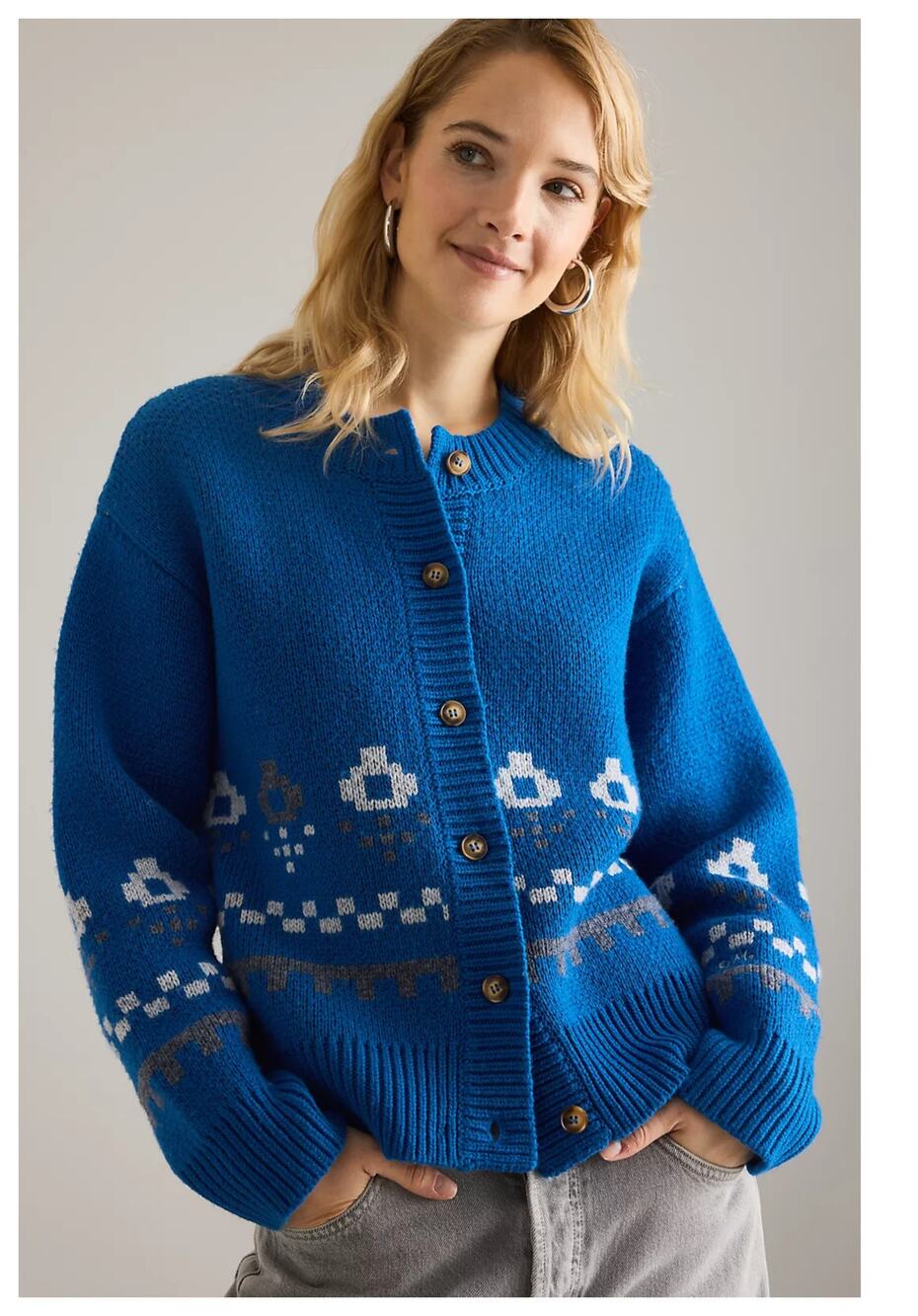 NEW Damson Madder Romily Wool Cardigan Size US/10